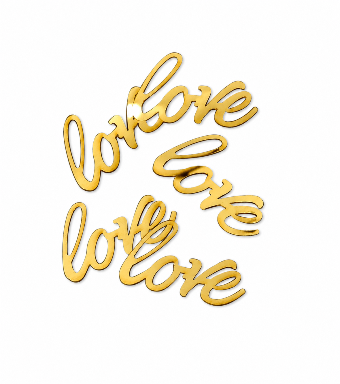 „Love“ Streudeko aus Holz oder Acryl – Romantische Tischdeko für Hochzeit und besondere Anlässe