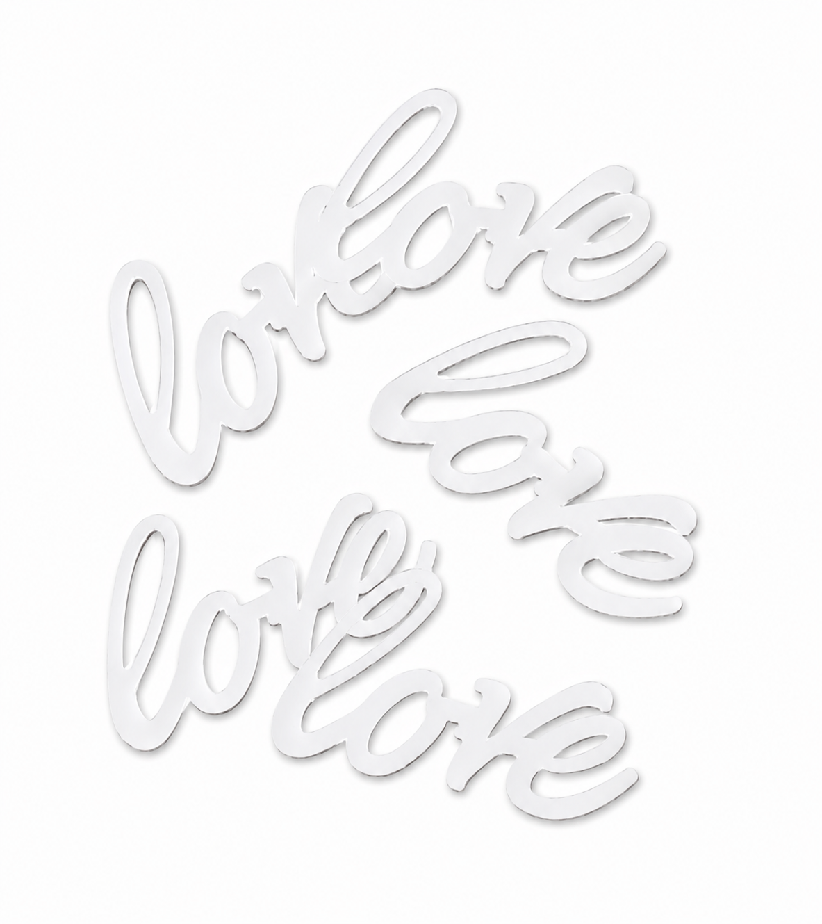 „Love“ Streudeko aus Holz oder Acryl – Romantische Tischdeko für Hochzeit und besondere Anlässe