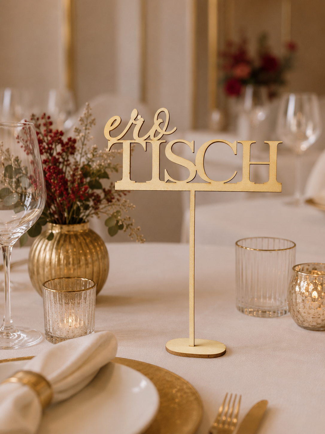 Ihr seid romanTisch, charismaTisch & ästheTisch? - passende Tischnummern für eure Hochzeitsgruppen